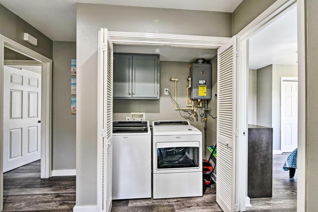 Spacious And Modern Family Duplex In Galveston! 外观 照片